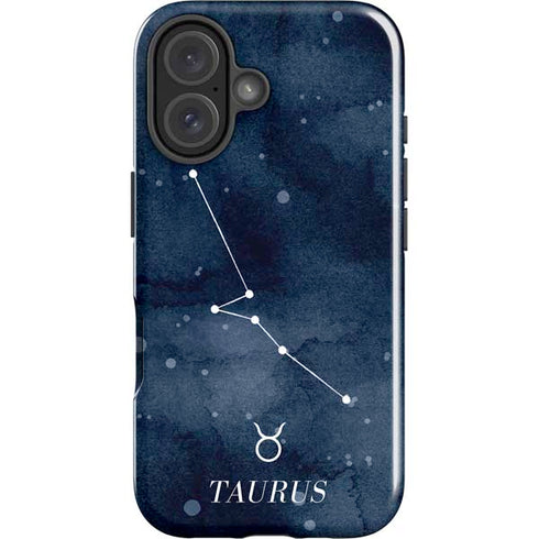 Taurus Constellation iPhone 16 Plus Impact Case
